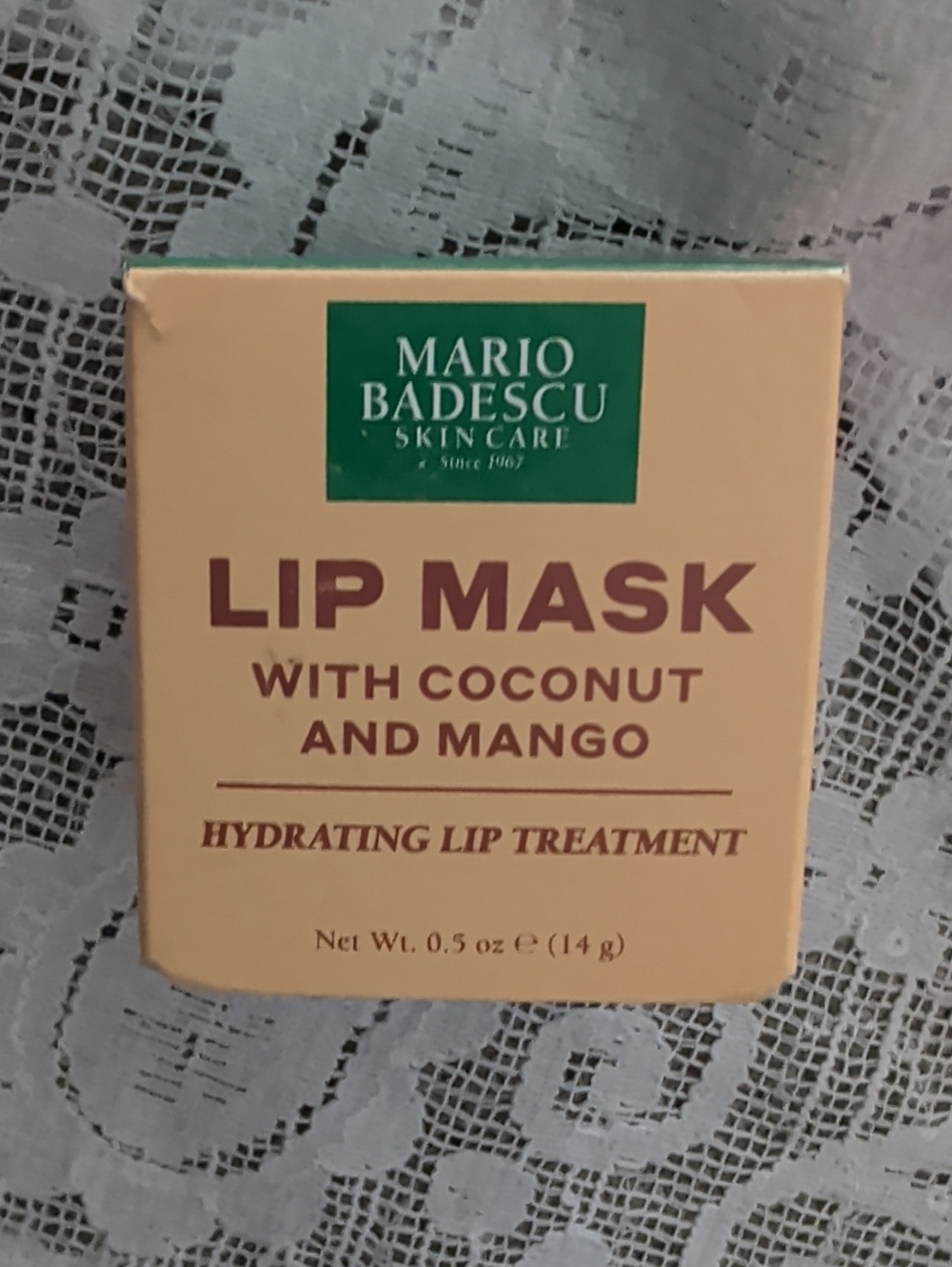Mario Badescu Lip Mask With Coconut and Mango - NWT